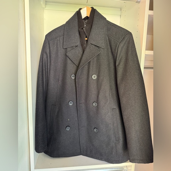 Kenneth Cole Men’s Wool Coat - Picture 1 of 4